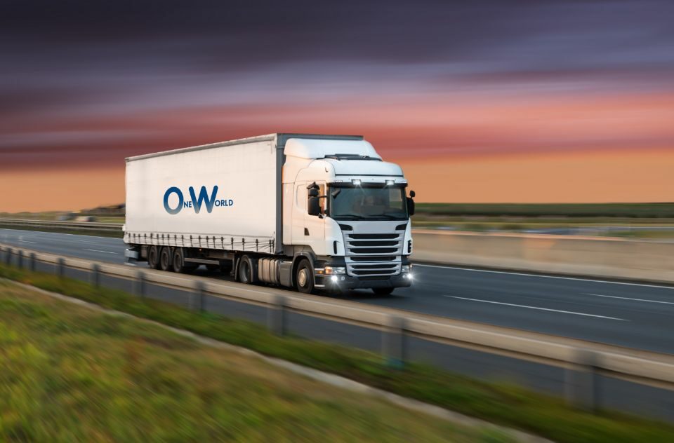 ACSEP - Camion logoté OneWorld