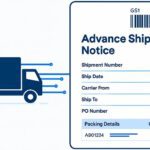 ASN Advanced Shipping Number