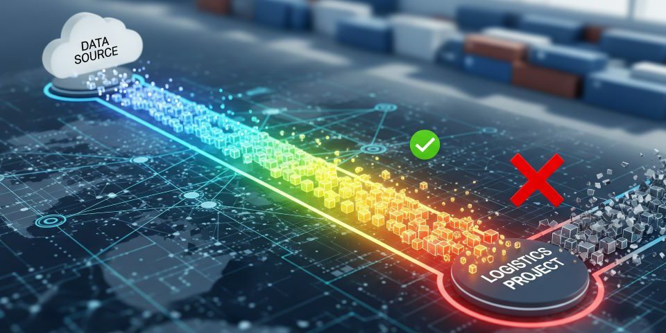 data et qualité des sources en logistique