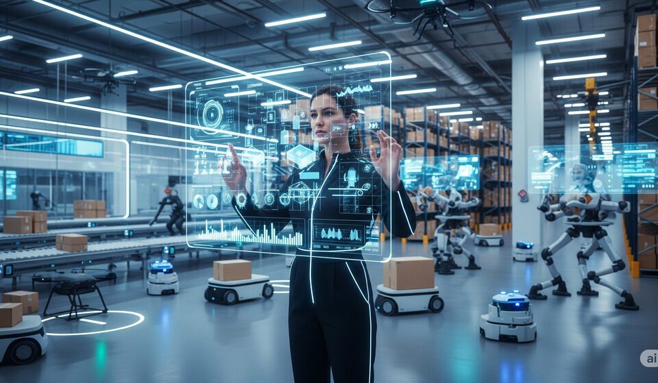 manager logistique à l'ère de l'IA et des cobots