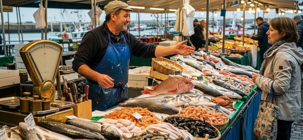 marché aux poissons - la logistique de l'ultra-frais