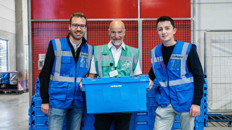 verbaudet engage une révolution logistique éco-responsable avec gamma-wopla, tout en s'appuyant sur les services de chronopost