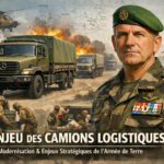 Enjeu des camions logistiques - armée de Terre